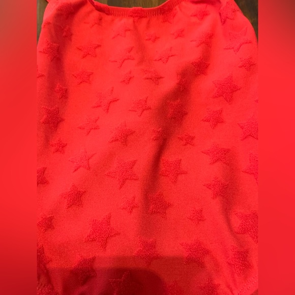 🌟EUC Old Navy⚓️ 4th of July/Patriotic Swimsuit with Romper Cover Up🇺🇸🧨 Sz 4T - Picture 4 of 7